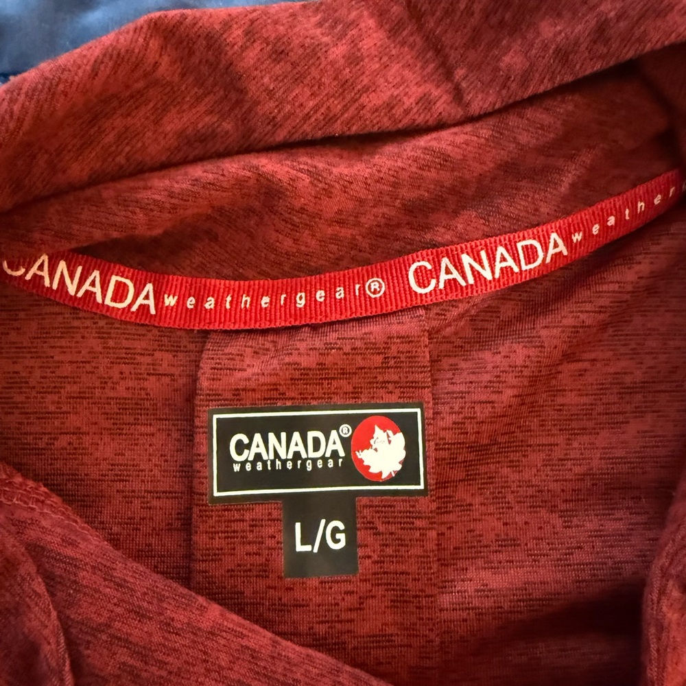 Canada Weathergear Women's Red Top - Picture 2 of 4